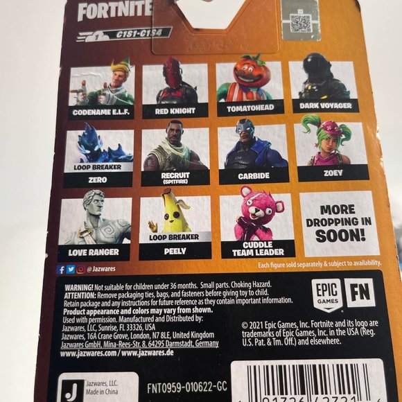 Epic Games Fortnite Legendary Micro Series Action Figures Toy Character - Picture 10 of 11